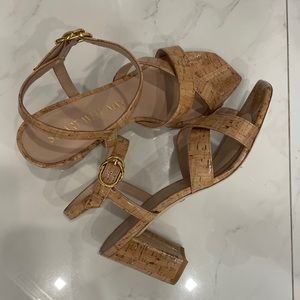 Stuart Wetizman cork sandals